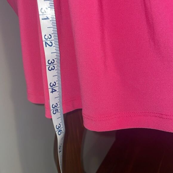 Tommy Hilfiger Ruffle Tiered Sleeveless Jersey Knit Shift Dress 6P - Picture 6 of 10